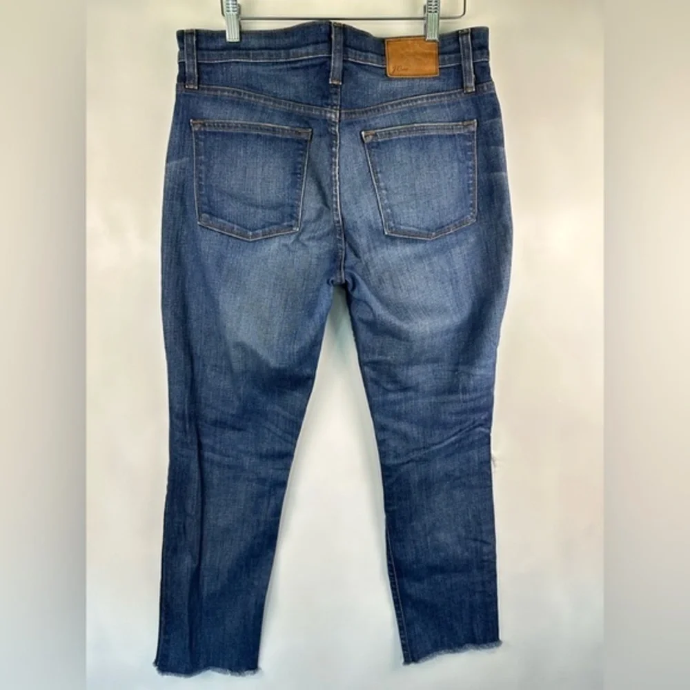 J Crew Slim Broken-in Boyfriend Jeans Size 28 Distressed K8462 Blue Size 28‎